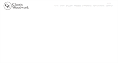 Desktop Screenshot of classicwoodwork.com